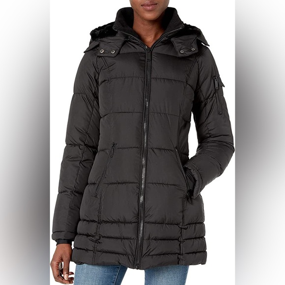 HFX - Insulated Puffer Jacket | Winter Jacket | Faux Fur hooded - Picture 2 of 11